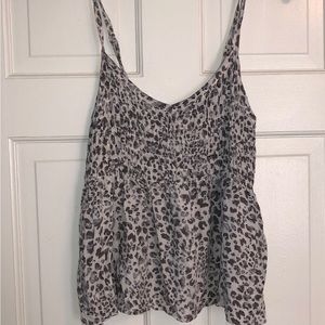 Leopard Print Tank Top